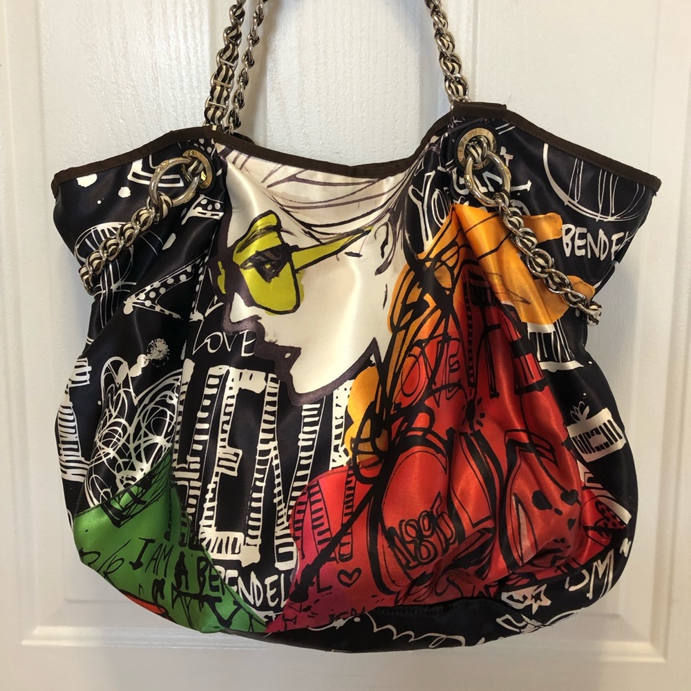 Henri Bendel Satin Shoulder Bag